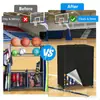 Estante de Almacenamiento de Baloncesto para Interiores y Exteriores Amazon Transfronterizo Cubierta Antipolvo Impermeable y a Prueba de Viento Estante para Equipamiento Deportivo Cubierta Protectora