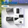 Reboque Marítimo Rv Painel Solar Flexível 100W Bateria de Lítio 12V Armazenamento de Energia de Chumbo-Ácido Compatível Portátil e Durável