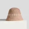 Sombrero de Pescador de Lana de Camello Japonés para Niños Otoño e Invierno Todo Fósforo Exhibición Facial Sombrero de Cubeta Pequeño Estilo Occidental Retro de Alta Calidad Sombrero de Cubeta Moderno