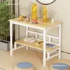 Gabinete de altar budista, mesa de adoración, soporte para tableta ancestral, altar simple moderno Feng Shui, uso doméstico, estilo chino nuevo