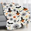 Manta de Franela de Monstruo de Halloween de Dibujos Animados 2026 Modelo Nuevo Manta para Siesta de Oficina en Todas las Estaciones Manta de Aire Acondicionado