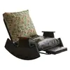 Mecedora, Sillón de Ocio para Adultos, Balcón Sala de Estar, Silla Perezosa de Lujo Ligero y Cómoda, Mecedora Cómoda para Sentarse y Reclinarse