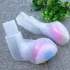 Coche de balanceo para niños Patas de soporte Rueda trasera Accesorios Coche mecedor para niños Rueda de llanta Redonda Cuadrada Soporte de rueda