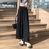 Calça Casual Reta Elegante de Outono para Mulheres, Estilo Coreano, Nova, Cintura Alta, Solta, Modeladora, Versátil