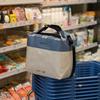 Festival de Mitad de Otoño Costumbre al Aire Libre Ecológico Bolsa de Picnic de Papel Dupont Cruzada Camping Bolsa Térmica de Papel Kraft Portátil Lonchera