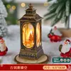 Decoraciones Navideñas Portátiles Luz Nocturna Pequeña Árbol de Navidad DIY Escritorio Adornos Creativos Regalos Ambiente Escena