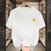 Venta al por mayor de fábrica diseño de moda de verano para parejas estampado con patrón de Pequeño Monstruo camiseta de manga corta que combina con todo