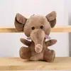 Simulación Súper Lindos Animales del Bosque Seis Juguetes de Peluche Llaveros Bolsas Ropa Colgantes Exportación Fábrica de Exportación Venta Directa