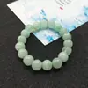 Atacado de Fabricante em Grandes Quantidades de Pulseiras de Jade Malaio, Pulseiras de Jade Quartizito, Contas Redondas, Pulseiras de Círculo Único Coloridas de Jade Flutuante da Moda