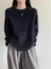 ¡Beneficios de temporada baja! Ropa Interior de Punto sin Costuras de Una Pieza con Cuello Redondo y Cachemir de Peso Pesado Cepillado