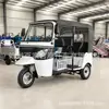 Triciclo motorizado transfronteiriço para 6-9 passageiros, motocicleta de três rodas com duas ou três fileiras de assentos, movido a gasolina, aprovado pelo fabricante