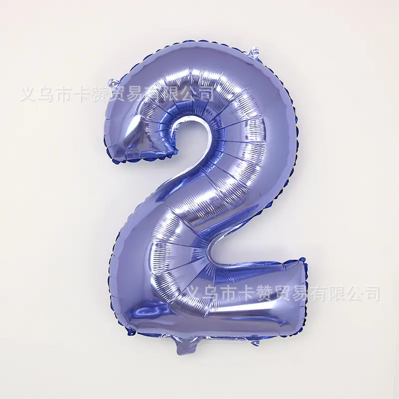 32寸紫色数字2