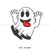 Adesivos de fantasma de terror para carros Adesivos de para-choque de filmes de terror Adesivos engraçados de Halloween Esqueleto de terror Halloween