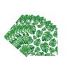 Plato de Papel Hoja de Palma Flamenco Hawaiano Transfronterizo Vaso de Papel Mantel Cuchillo y Tenedor Cuchara Decoración de Fiesta Vajilla Desechable