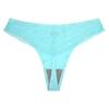 Tanga Sexy de Encaje Estilo Europeo y Americano de Cintura Baja Sin Costuras Talla Grande Seda de Hielo Algodón Puro en la Entrepierna Pantalones T Exclusivamente para Ventas Transfronterizas