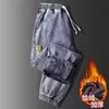 Calça Jeans Cargo Masculina Verão Nova Primavera Outono Jogger Cropped Harem Calças Masculinas Tendência Casual Calças Longas Masculinas