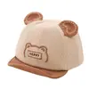 Gorro de Bebé Verano Combinable Gorro de Sol para Niños y Niñas Gorro de Bebé Primavera y Otoño Delgado Estilo Coreano Visera Suave Gorra de Béisbol