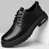Otoño 2026 Más Vendidos Zapatos Casuales de Negocios para Hombre de Cuero Suave con Suela Blanda, Modernos de Estilo Británico Versátiles de Moda para el Trabajo