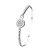 Explosiones Pulsera de Circonita Super Flash para Mujer Lujo Ligero Exquisita Sensación de Alta Gama Broche Pulsera 2024 Nuevo Joyería de Mano Versátil