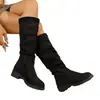 Otoño 2026 Nuevo Talla Grande Botas Casuales Cómodas para Mujer Estilo Europeo y Americano Modernas para Exteriores Talla Única