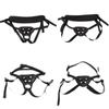 Calças de Couro Vestíveis Produtos Adultos para Mulheres, Calças de Couro de Puxar, Calças de Couro Vestíveis com Dildo, Atacado de Produtos Adultos