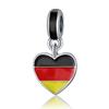 Aliexpress Bisutería DIY Corazón Esmaltado Bandera Corazón Colgante Celebración Festiva Regalo Accesorio de Mano Colgante