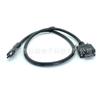 Micro USB 3.0 m en Ambos Lados con Tornillos Se Puede Fijar al Panel Tipo C m Cable de Transmisión Cable de Datos