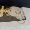 Ins Dulce Belleza Diseño Francés Nicho Lujo Ligero Elegantes Pendientes Estilo Igual que Corea del Sur Clip para Cartílago Auricular Clip de Oreja de Una Pieza