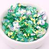 Lentejuelas cóncavas de flor de ciruelo de punta dorada importadas de 6/8 mm 30 colores bordado cosido a mano ropa accesorios diy