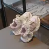 Zapatillas deportivas para niñas, nueva colección otoño 2026, para niños, de suela blanda, ligeras para correr, zapatillas de moda estilo princesa para niñas pequeñas