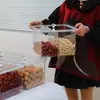 Supermercado Alimentos a Granel Caja Sellada Caja de Conservación Snacks Caja para Fruta Frita Caja Sellada Transparente de Acrílico a Prueba de Polvo