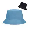Sombrero de Sol para Exteriores de Primavera y Otoño para Mujer, Sombrero de Pescador Simple de Color Sólido Estilo Coreano, Sombrero de Cubo Versátil Casual para Hombre