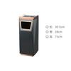 Cubo de Cenizas de Venta Caliente Vestíbulo de Hotel Papelera de Acero Inoxidable de Alta Gama con Cenicero Pasillo de Empresa Entrada de Ascensor Comercial