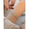 Ágata Hierba de Agua Piedra Uva Cuentas de Oro Diseño Nicho Regalo Diseño Original Moda Apilado Pulsera de Mujer