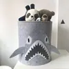 Amazon Transfronterizo Cubo de Almacenamiento de Fieltro con Dibujos de Animales Cesta de Almacenamiento de Juguetes y Snacks para Niños Cesta de Ropa Sucia de Fieltro