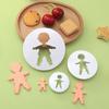 3 Piezas Cortador de Galletas de Simulación para Niño Pequeño Herramientas de Cocina para Pastel Molde para Repostería Venta Directa de Fábrica Precio Bajo Venta al por Mayor
