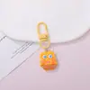 Chaveiro Criativo de Resina Desenho Animado Bob Esponja com Contas Pequeno Pingente Presente DIY Decoração de Mochila Estudante Atacado