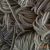Ventas Directas de Fábrica Cuerda de Algodón Puro Cuerda de Algodón Reciclado Cuerda Trenzada de Tres Hilos Cuerda Trenzada de Dos Hilos Color Natural Fábrica de Ropa Bolsos Cuerda Trenzada