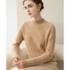Estilo elegante y sofisticado, cuello semi-alto, suéter 100% cachemir para mujer, con tejido de siete agujas, engrosado para mayor calidez, con una textura suave y cómoda, perfecto como capa base