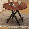 Mesa Redonda Dobrável para Uso Doméstico, Adequada para Apartamentos Pequenos, Mesa de Jantar Simples para Dormitórios, Conjunto de Mesa e Cadeiras de Jantar Dobráveis Portáteis para Apartamentos de Aluguel