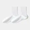 Meias Antibacterianas com Íons de Prata para Mulheres, Angulo Reto, Outono e Inverno, Absorventes de Suor, Respiráveis, Meia-Calça Média para Mulheres, Resistentes a Odores, Indústria de Meias de Zhuji