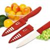 Barraca de loja de um yuan fornecimento de produto conjunto pequeno de facas de fruta vermelha faca de aço inoxidável faca doméstica Descascador