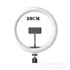 Trípode de Metal Accesorios de Fotografía Universal Cabeza de Tornillo de 1/4 Soporte para Luz de Transmisión en Vivo Rota 360 Grados Venta al por Mayor