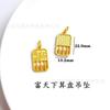 Abaco Vietnamita de Areia de Longa Duração Título da Lista Dourada Caneta Wenchang Pingente Zakilam Acessórios para Broche de Pulseira DIY