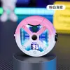 Encendedor a Prueba de Viento de Doble Arco con Placa de Circuito Visible Juguete de Descompresión para la Punta del Dedo Regalo para Hombres