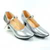 Sapatos de Dança Uigur Latino Uigur Solado Macio Prática Competição Sapatos Padrão Nacional Dança de Salão Crianças