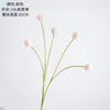 5 flores artificiales de castaño para ventas transfronterizas, decoración del hogar, ramos de boda, paredes de rosas, flores artificiales estilo INS
