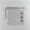 Bolsa Tote Auto-Selante Portátil de Viagem em Eva Transparente Bolsa Suspensa Selada à Prova d'Água para Artigos de Higiene Pessoal e Cosméticos com Personalização de Impressão