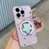 Adecuado para Transformar Instantáneamente tu iPhone 18 Pro Max en una Funda con Soporte de Pantalla Completa de Estilo Coreano con Lunares, Fundas Suaves y Duras Personalizadas para iPhone