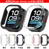 Funda Protectora Qingfeng para Redmi Watch 6 Edición Juvenil, RedmiWatch6 Lite, Funda de PC Semi-Envuelta / Funda Integrada con Protector de Pantalla